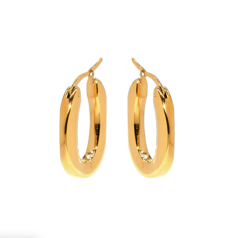 Lüdova Gold Hoops