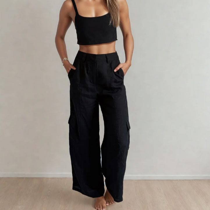 Nova LInen Cargo Pant