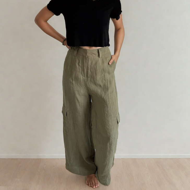 Nova LInen Cargo Pant