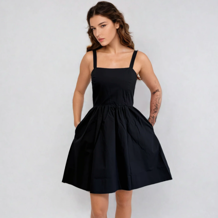 Nonnie Poplin Dress