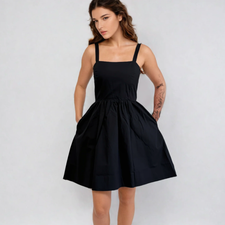 Nonnie Poplin Dress