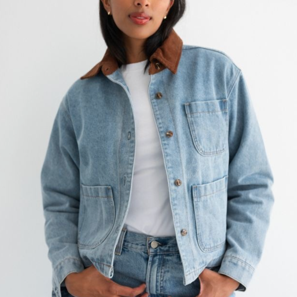 Magali Denim Jacket by Brunette The Label