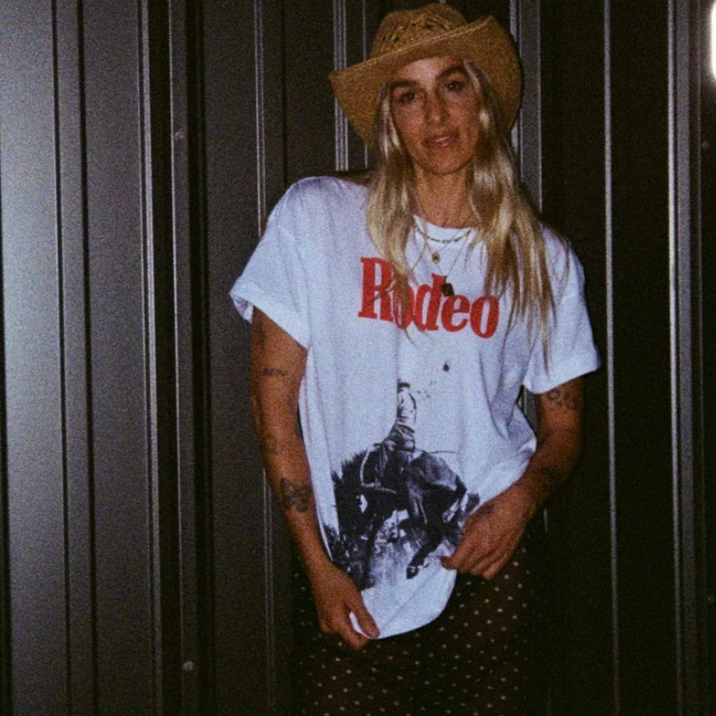 Rodeo Boyfriend Tee by Girl Dangerous
