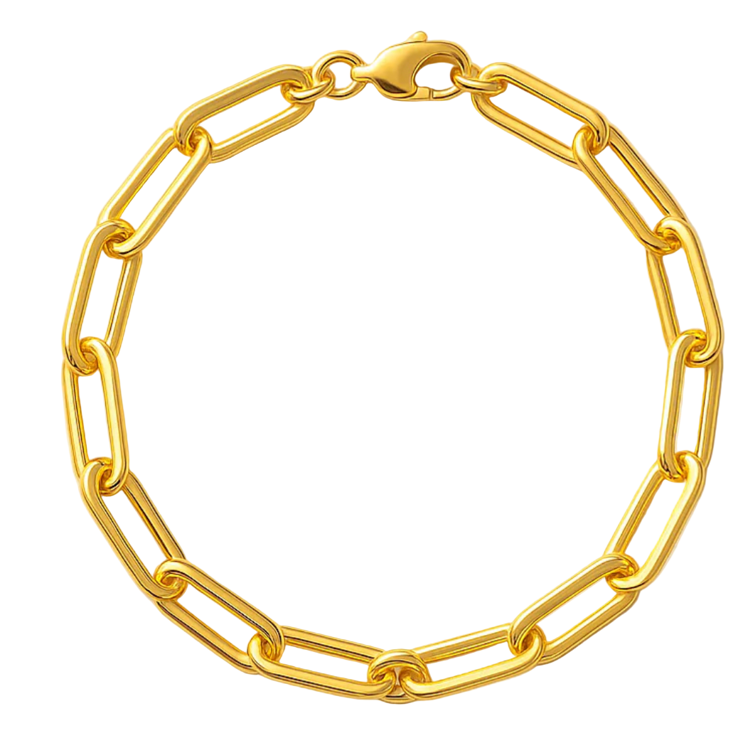 Chunky Paperclip Bracelet