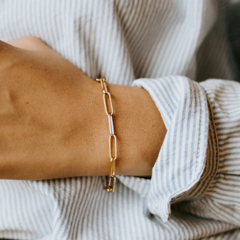 Chunky Paperclip Bracelet