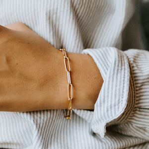 Chunky Paperclip Bracelet