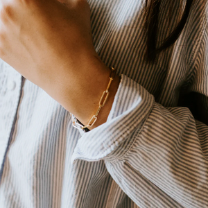 Chunky Paperclip Bracelet