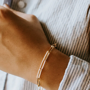 Chunky Paperclip Bracelet