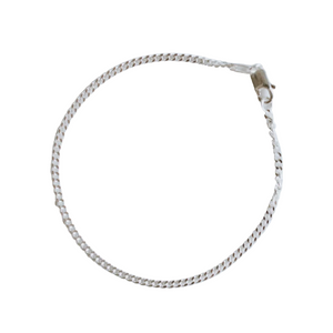 Curb Bracelet - Sterling Silver