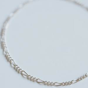 Figaro Bracelet - Sterling Silver