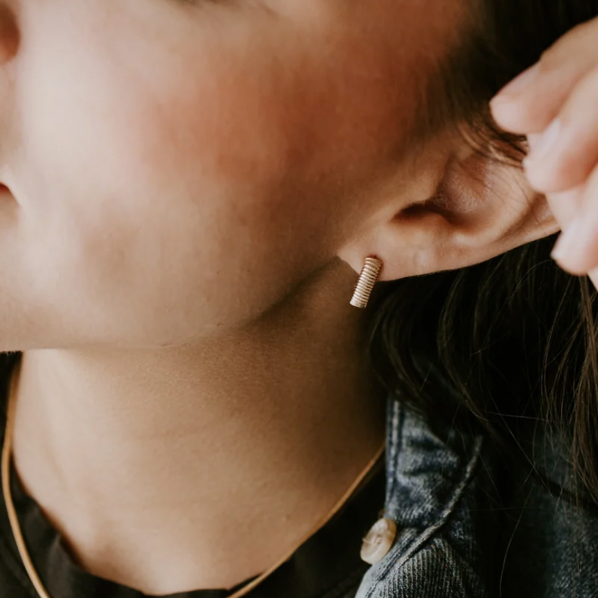 Pleated Rectangle Huggies