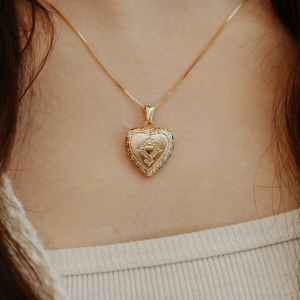 Vintage Heart Locket