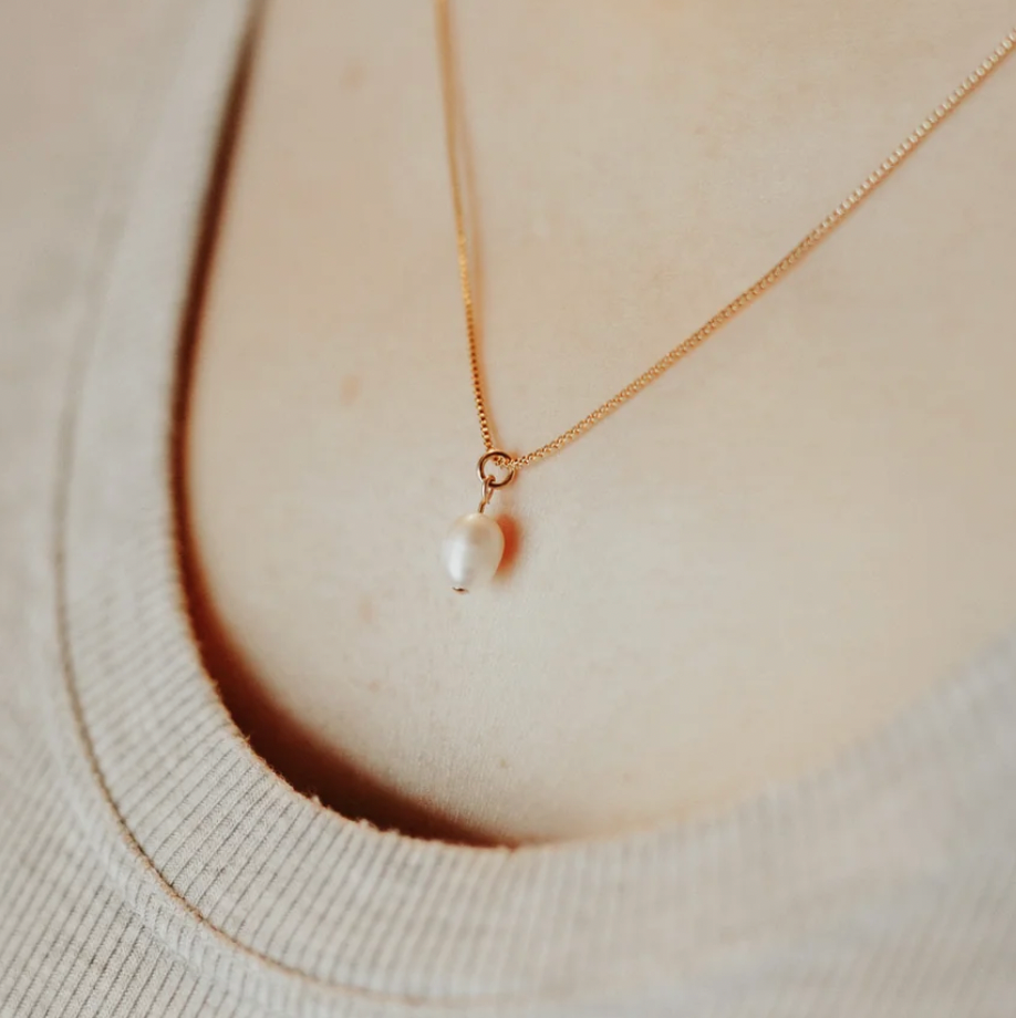Pearl Drop Necklace