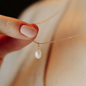 Pearl Drop Necklace