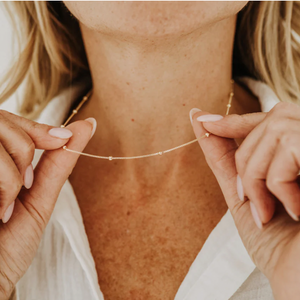 Dainty Satellite Necklace