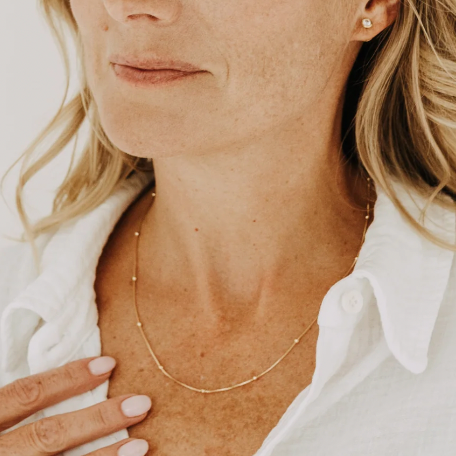 Dainty Satellite Necklace