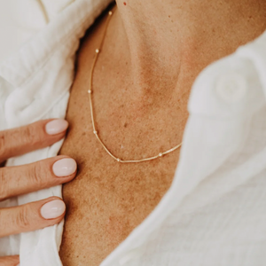 Dainty Satellite Necklace