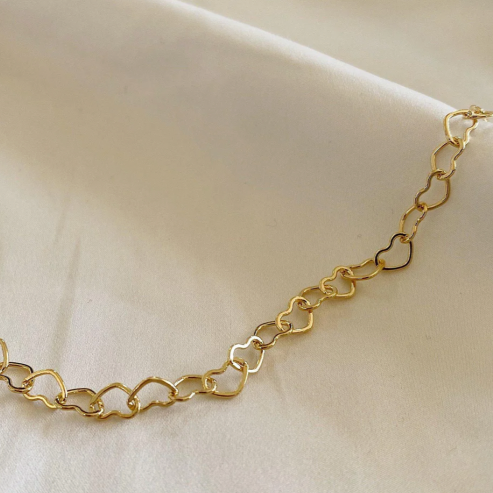 Heart Link Necklace