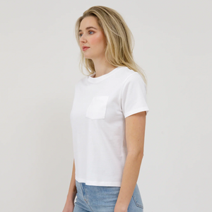 Pocket Tee by Brunette The Label