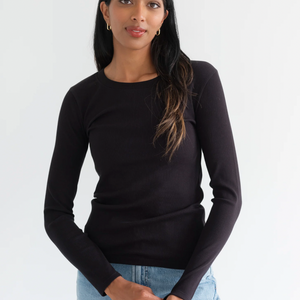 Ribbed Long Sleeve by Brunette The Label