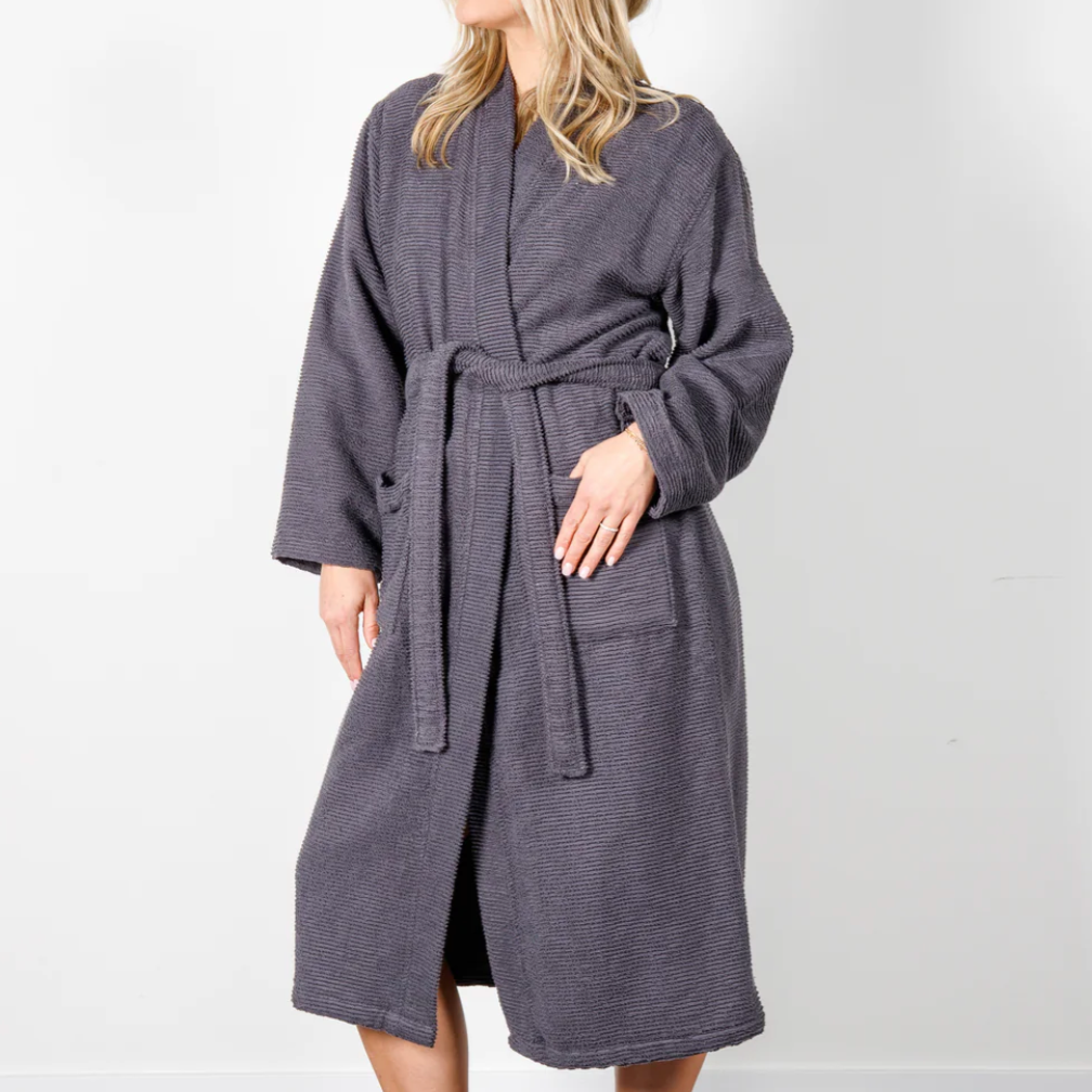 Arnet Ribbed Terry Robe
