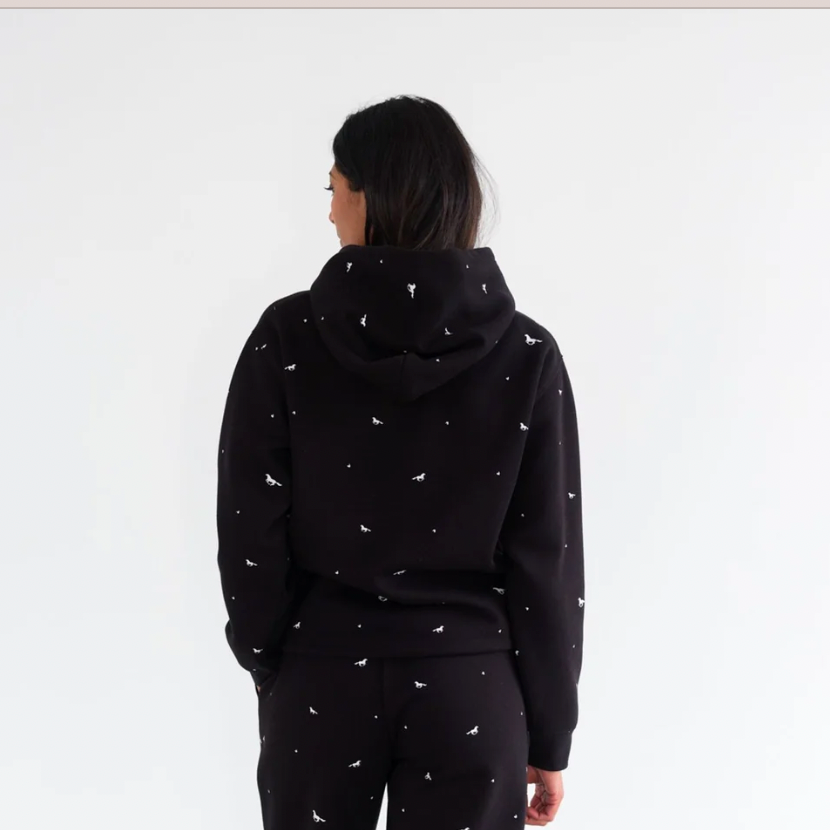 All Over Horse Hoodie