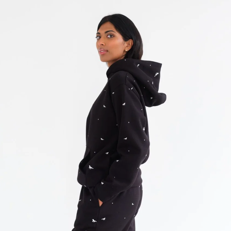 All Over Horse Hoodie