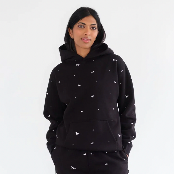 All Over Horse Hoodie