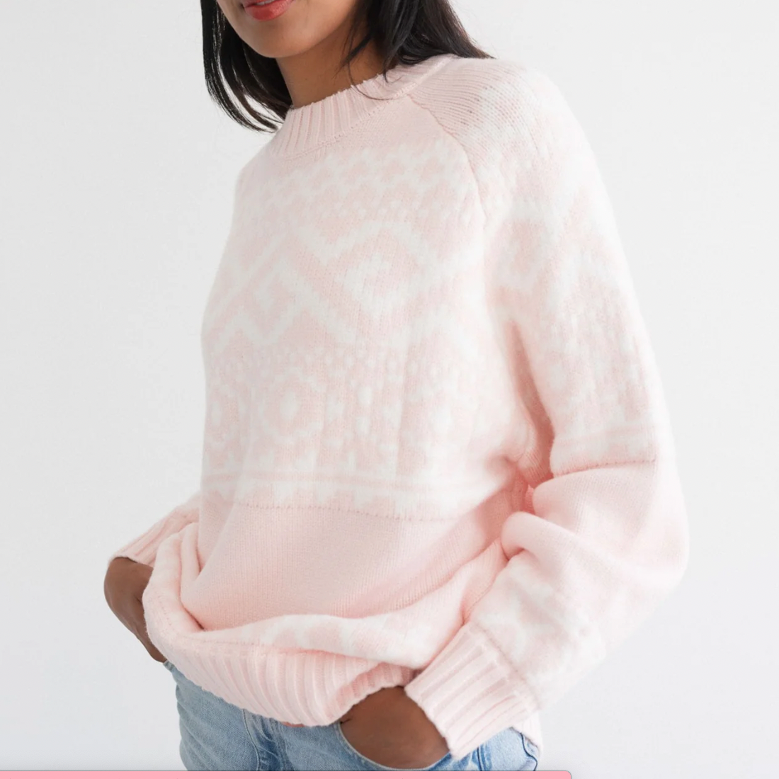 Fair Isle Sweater by Brunette The Label