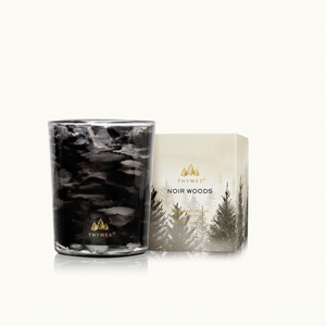 Noir Woods Votive Candle by Thymes