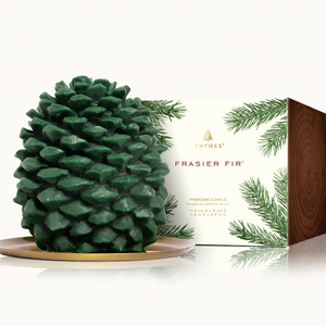 Thymes Frasier Fir Molded Pinecone Candle