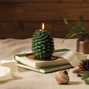Thymes Frasier Fir Molded Pinecone Candle