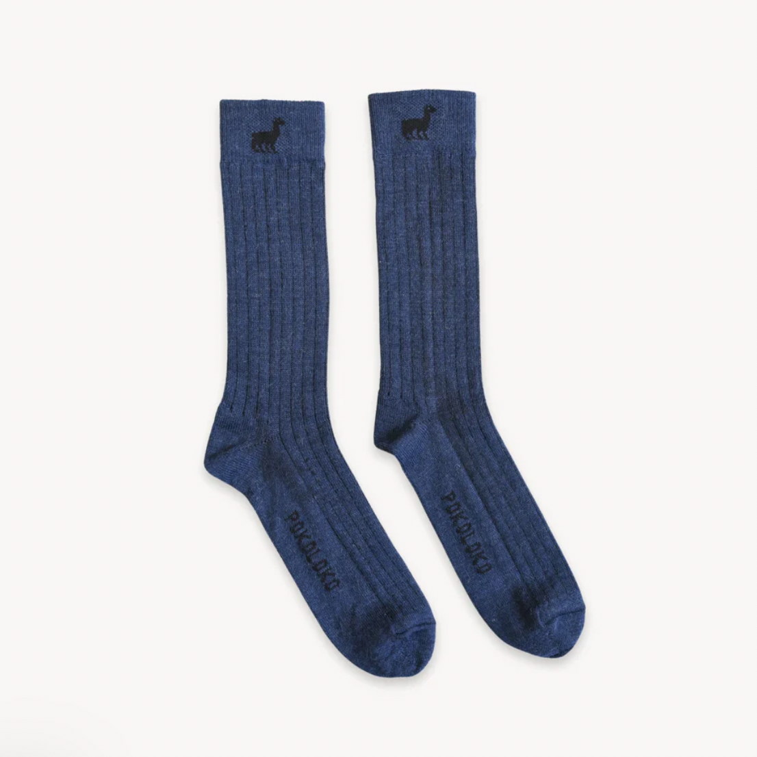 Alpaca Everyday Night Blue Socks