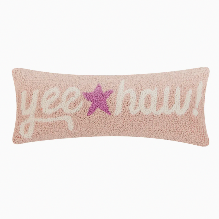 Yee Haw Star Hook Pillow