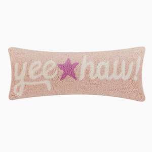 Yee Haw Star Hook Pillow