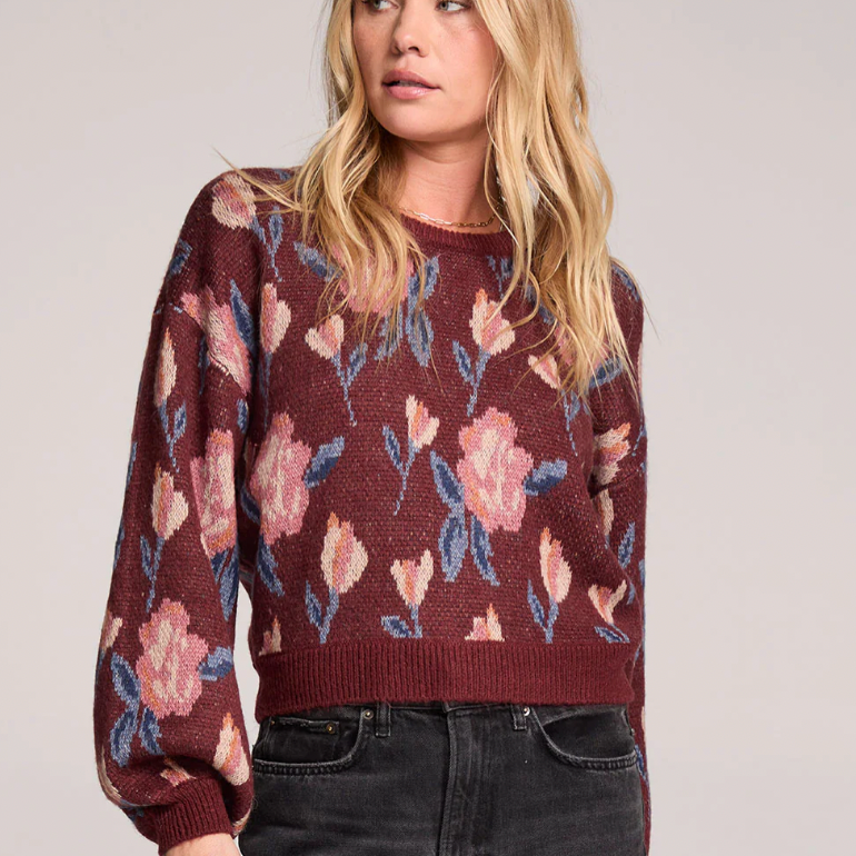 Ronnie Sangria Sweater