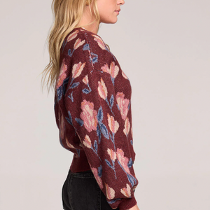 Ronnie Sangria Sweater