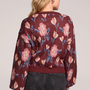 Ronnie Sangria Sweater