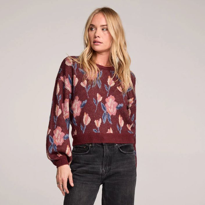 Ronnie Sangria Sweater
