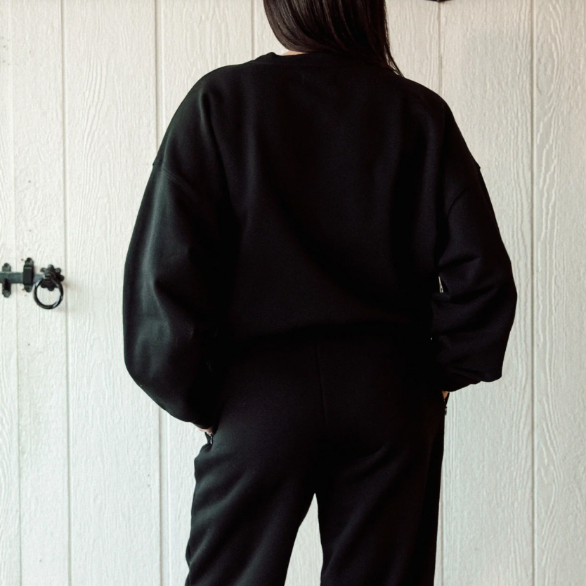 "Take Care Club" Girlfriend Crew by Brunette The Label