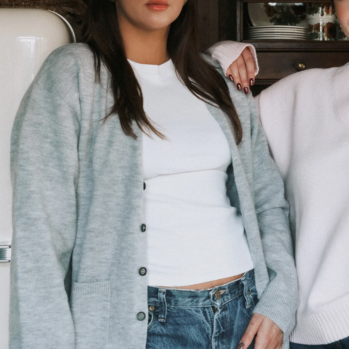 Oversized Knit Cardigan