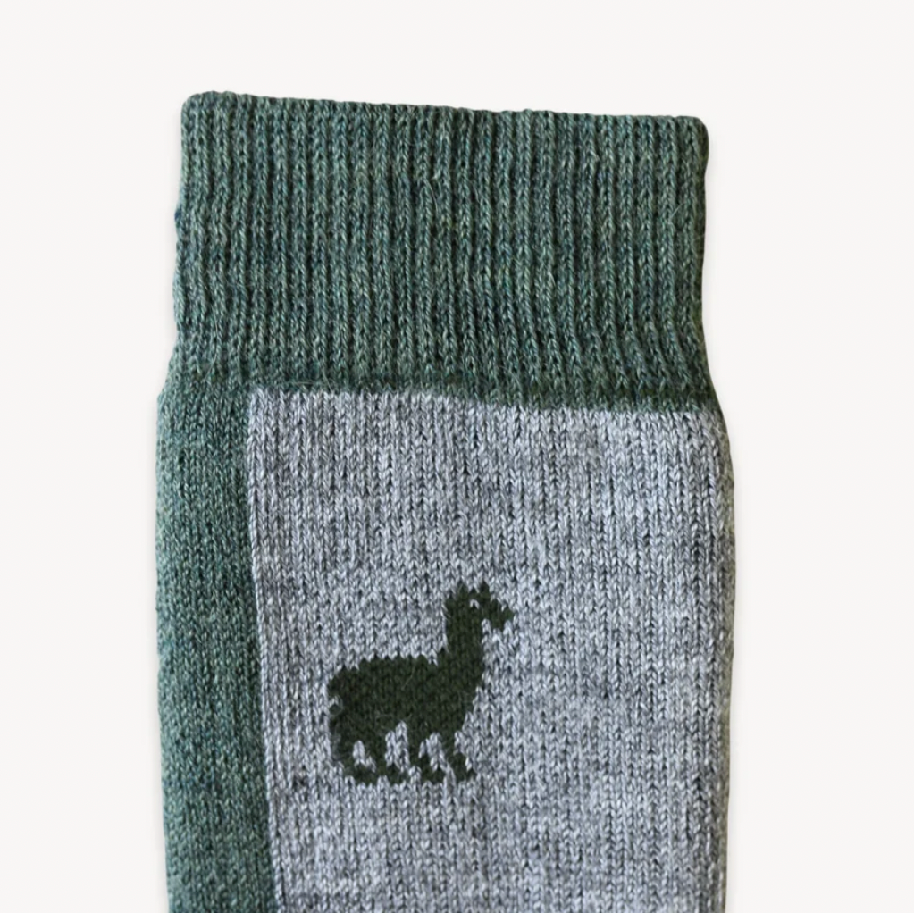 Hiker Woods Alpaca Sock