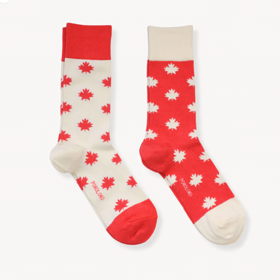 Oh Canada Pima Socks (Set of Two)
