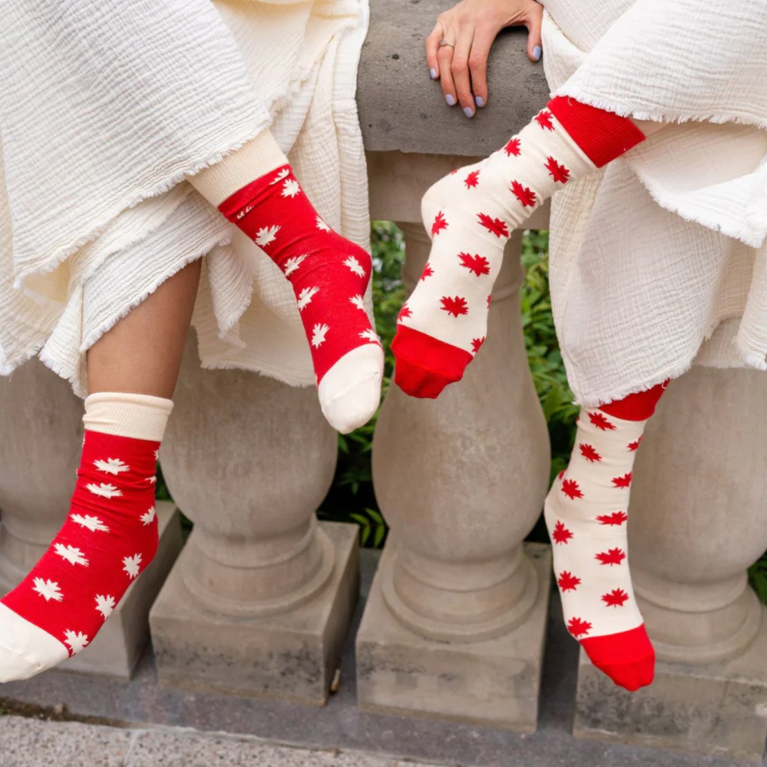 Oh Canada Pima Socks (Set of Two)