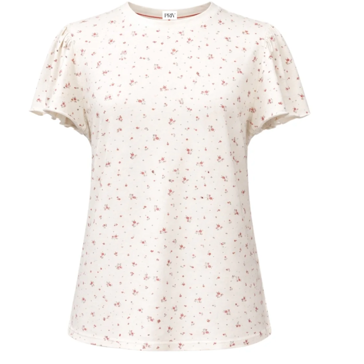 Colette Floral Puff Sleeve Tee by PRIV