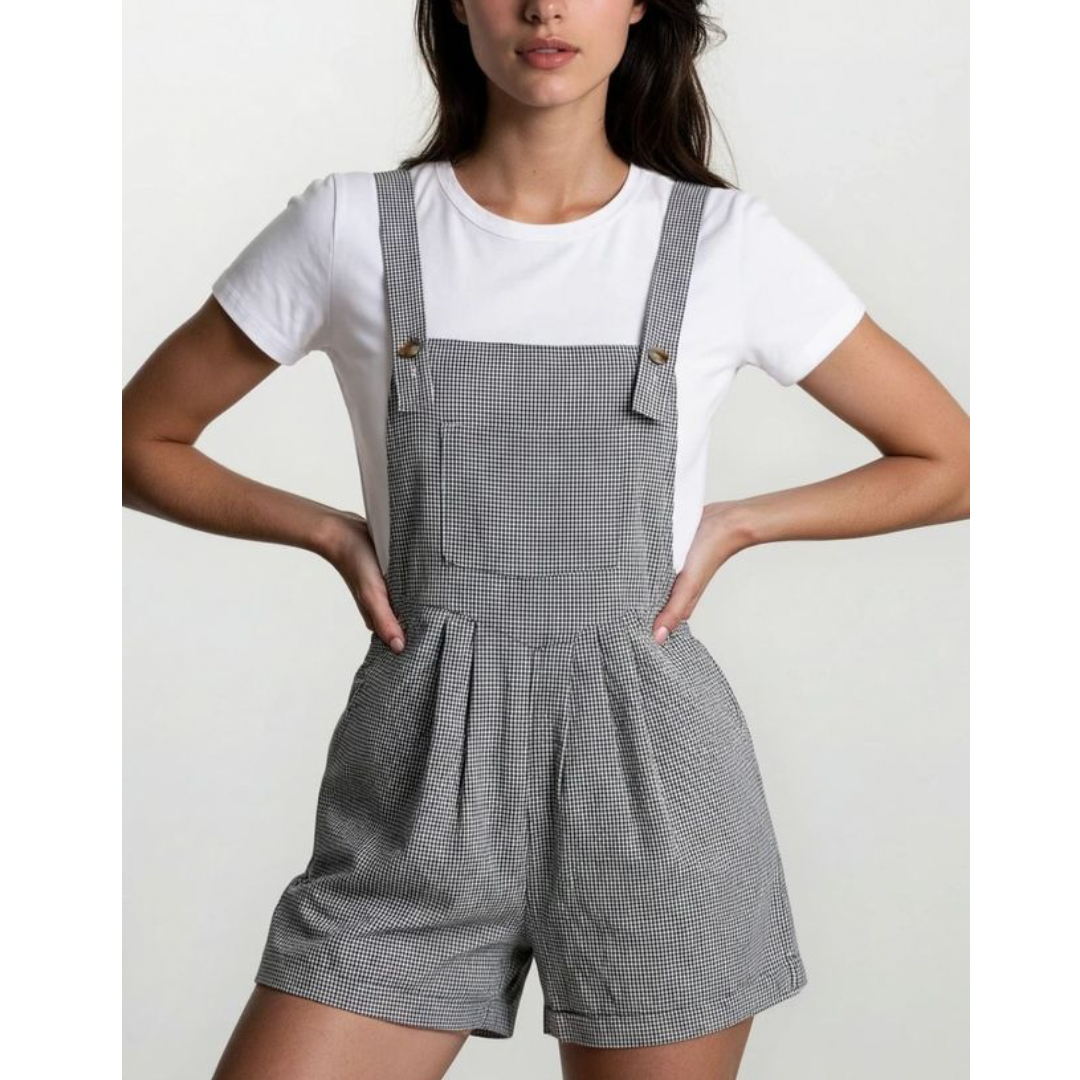 Goldie Shortall Gingham Romper