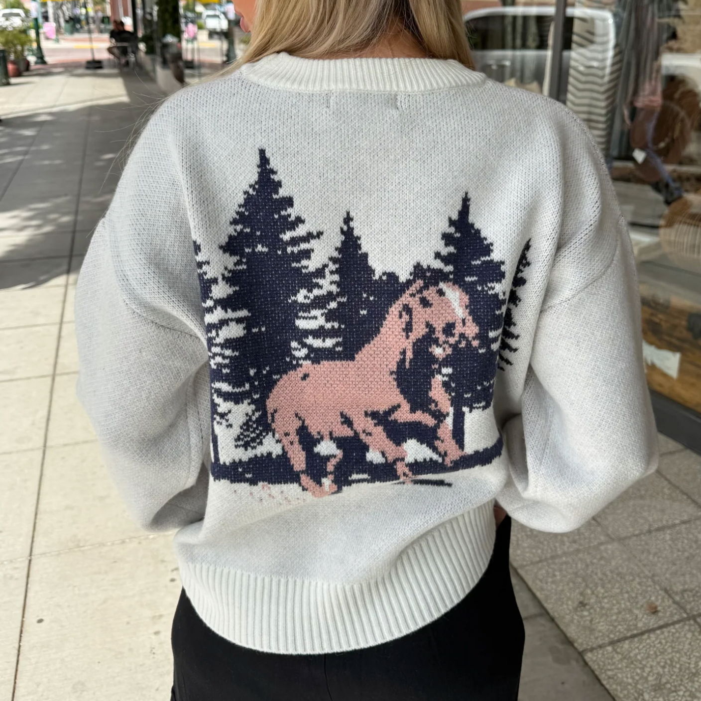 Howdy Horse Sweater