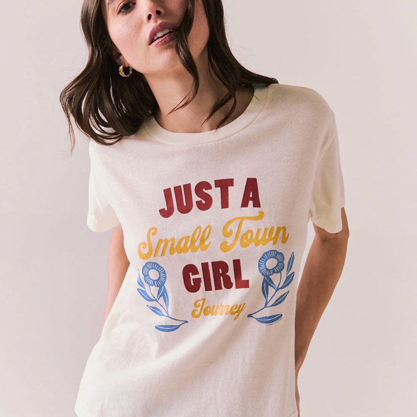 Journey Small Town Girl Tee