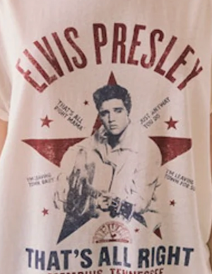 Elvis That's Alright Sun Records Tee