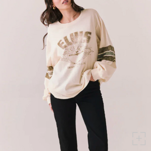 Elvis King of Rock N Roll Sun Records Long Sleeve Tee